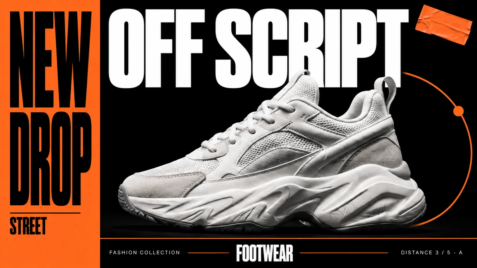 OFF SCRIPT footwear presentation — Look 03