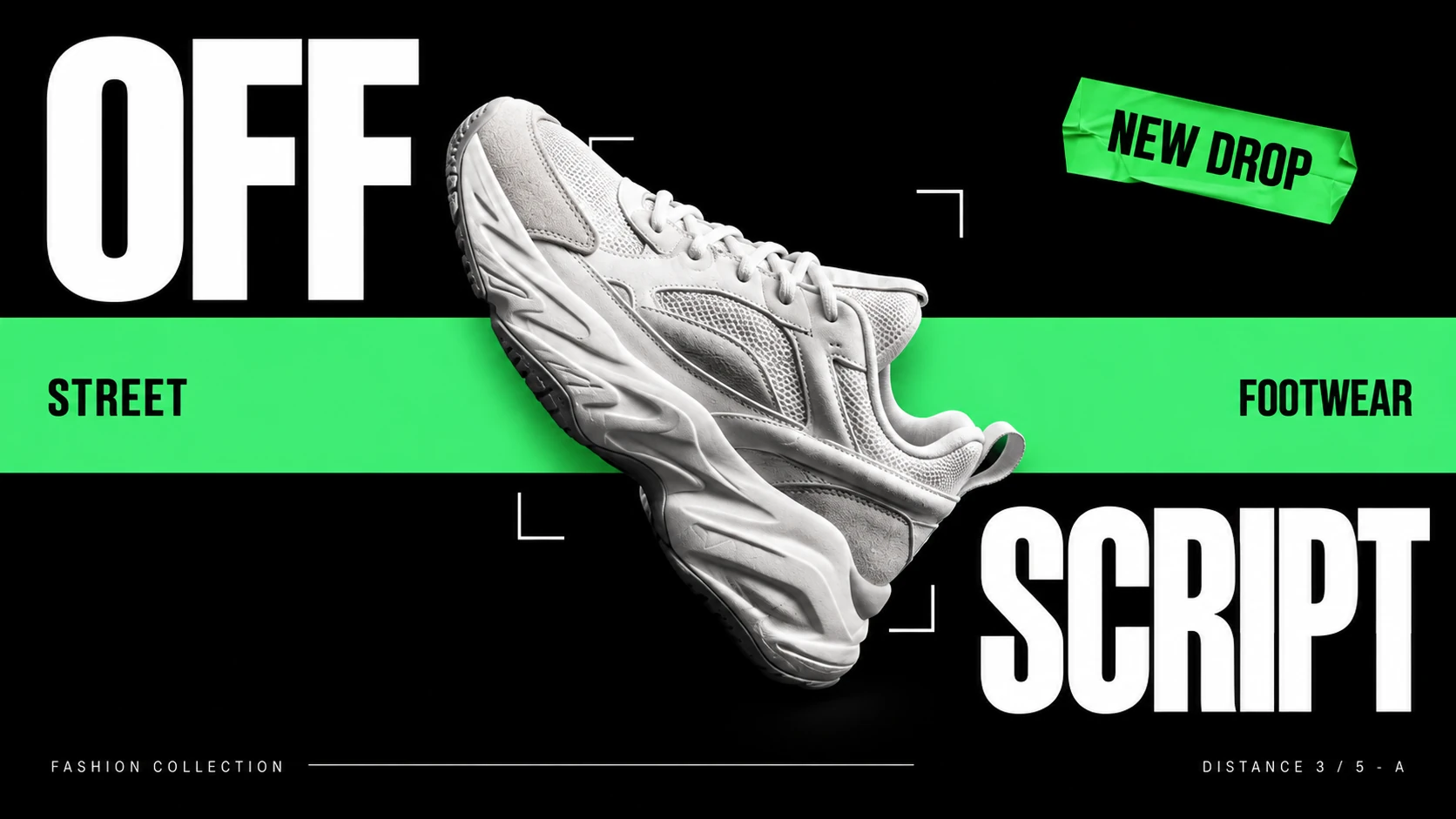 OFF SCRIPT footwear presentation — Look 06